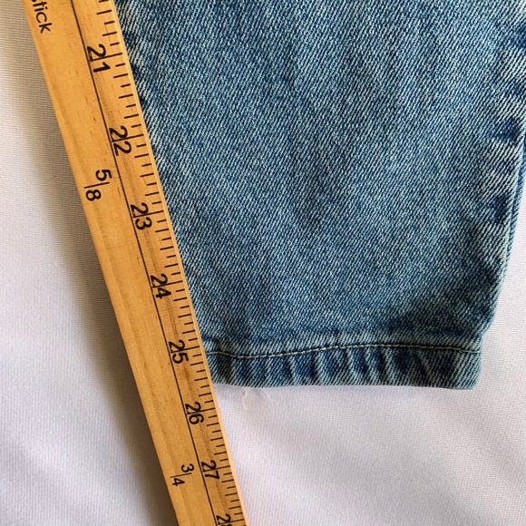 WINDSOR WOMENS SIZE 3 DENIM DISTRESSED BLUE SKINNY JEANS KNEE CASUAL TAPERED - Picture 14 of 15